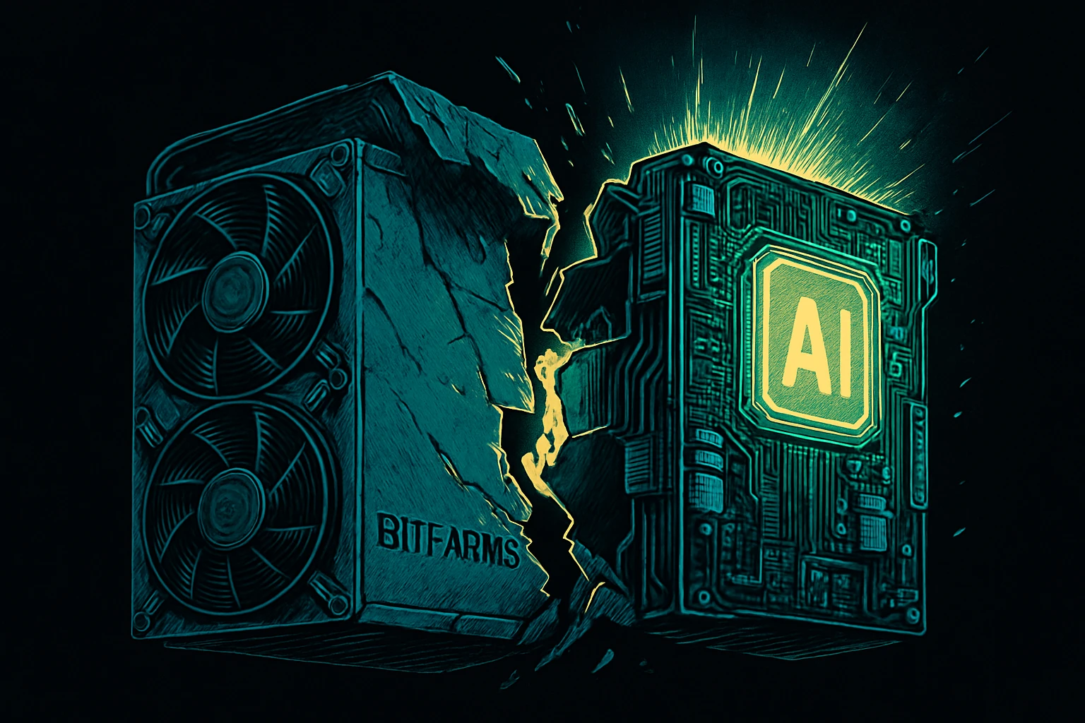 एक अन्य बिटकॉइन खनन कंपनी ने एआई कंप्यूटिंग केंद्र में परिवर्तन की घोषणा की। बिटफार्म्स सीईओ: बीटीसी खनन से अधिक पैसा कमाएं