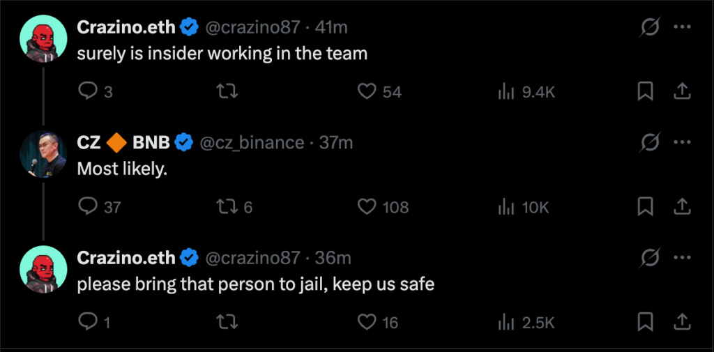 CZ: ट्रस्ट वॉलेट वॉलेट उपयोगकर्ताओं को संपत्ति के नुकसान की भरपाई करेगा, चोरी की राशि 7 मिलियन अमेरिकी डॉलर तक पहुंच गई